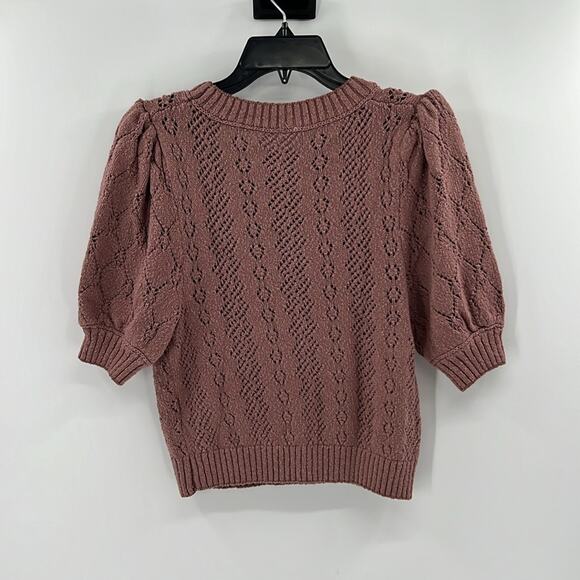 Free People Women's Eloise Pullover Sweater - Antique Oak Combo - XS - NWT - Picture 5 of 5
